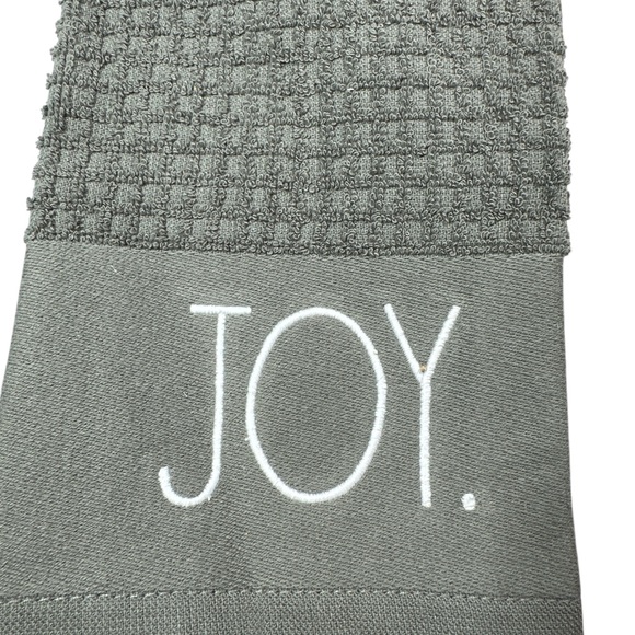 NEW Rae Dunn JOY. BELIEVE. MERRY. Christmas Kitchen Towel Set/3 - Picture 3 of 6